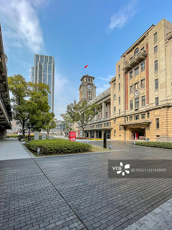 上海南京西路历史博物图片素材