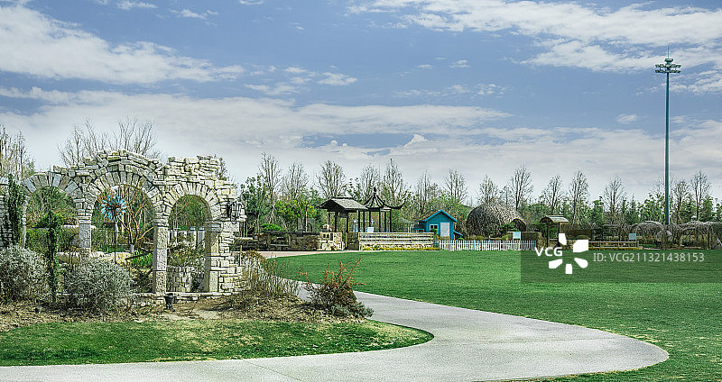 奉贤泡泡公园图片素材