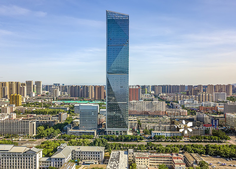 太原第一高楼信达国际金融中心图片素材