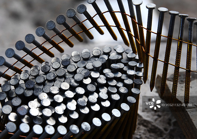 金属格栅的俯视角度图片素材