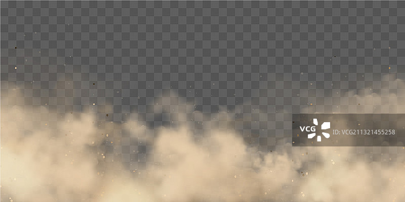 逼真尘云沙尘暴污染图片素材