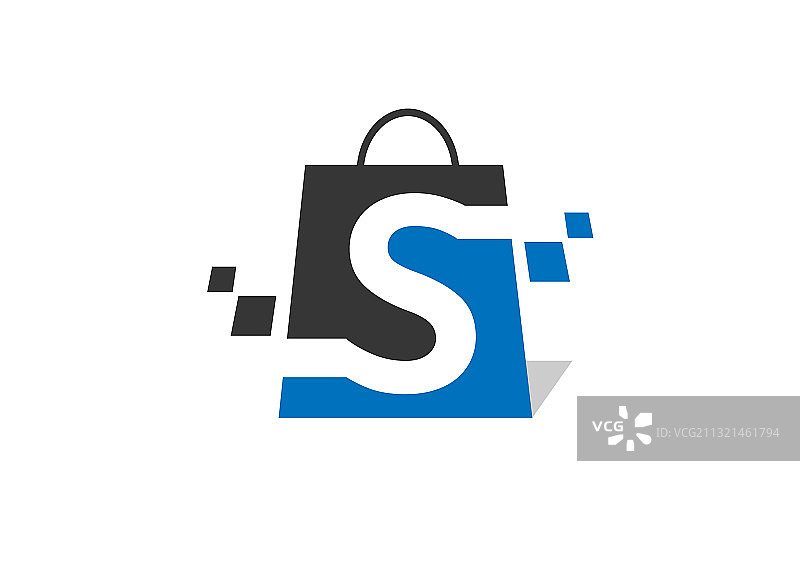 字母S购物图片素材