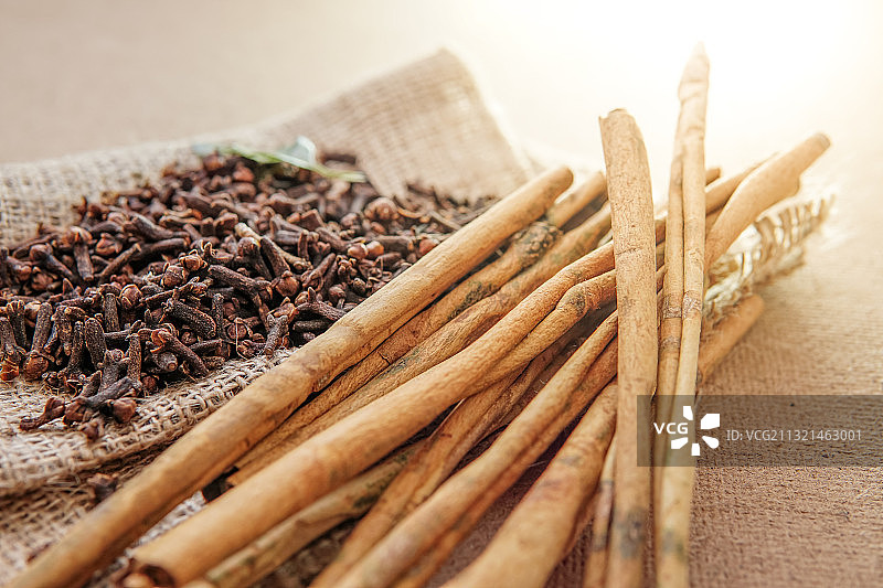 印度尼西亚餐桌香料特写图片素材