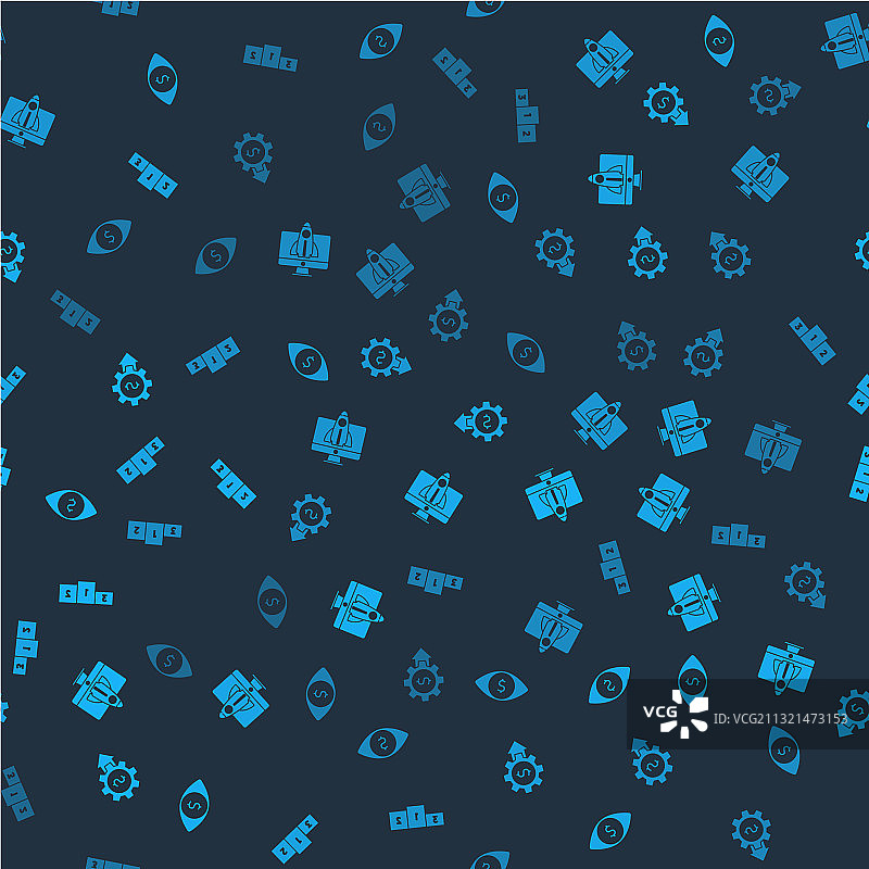 眼部彩妆与美元启动项目概念齿轮图片素材