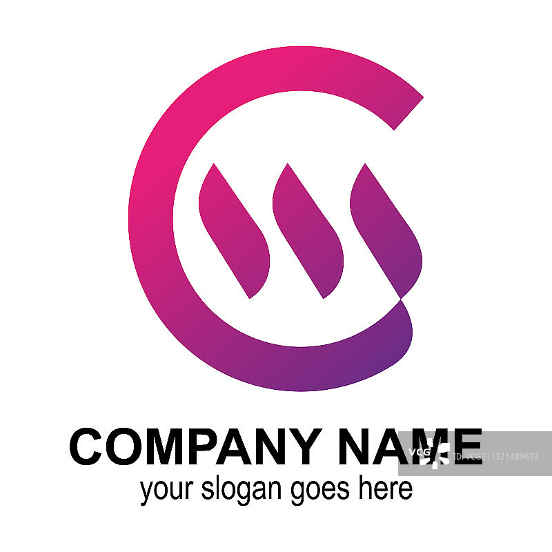 字母CM标志图片素材