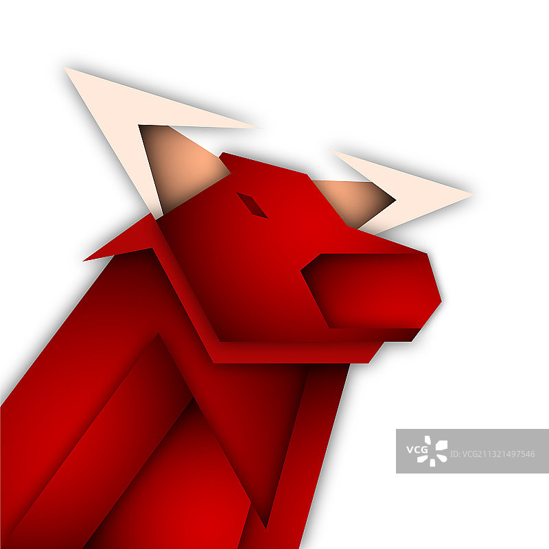 2021牛年中国新年图案图片素材