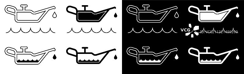 更换发动机机油维护图片素材
