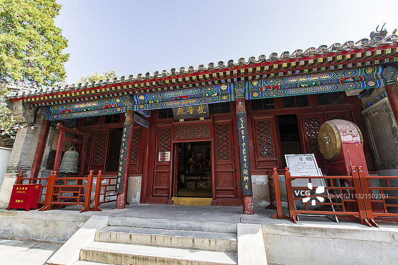 北京白云观救苦殿图片素材