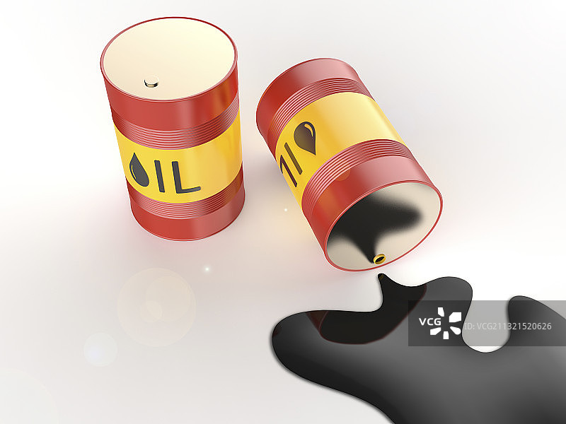 石油倒出概念图图片素材
