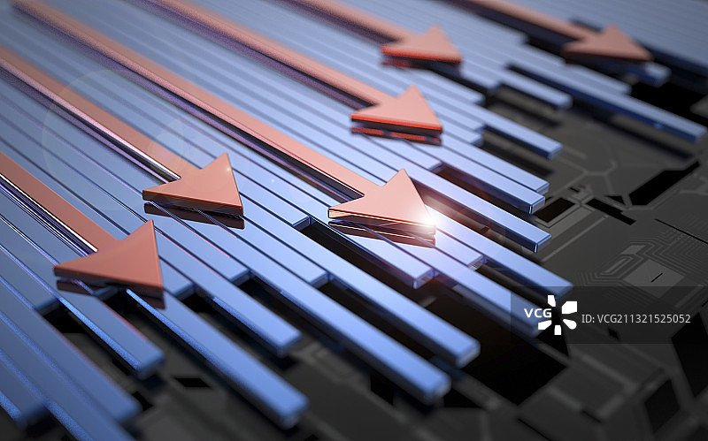 金融增长概念图片素材