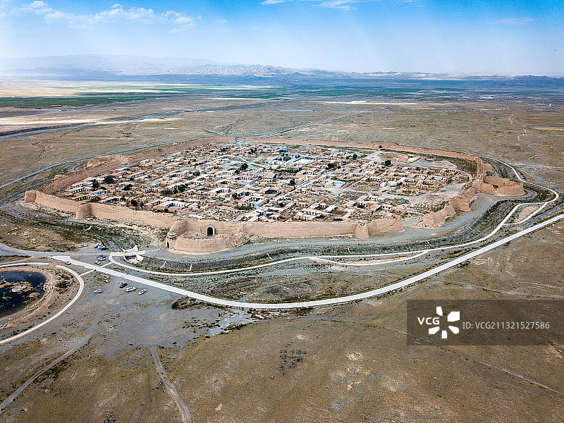 永泰古城俯拍图片素材