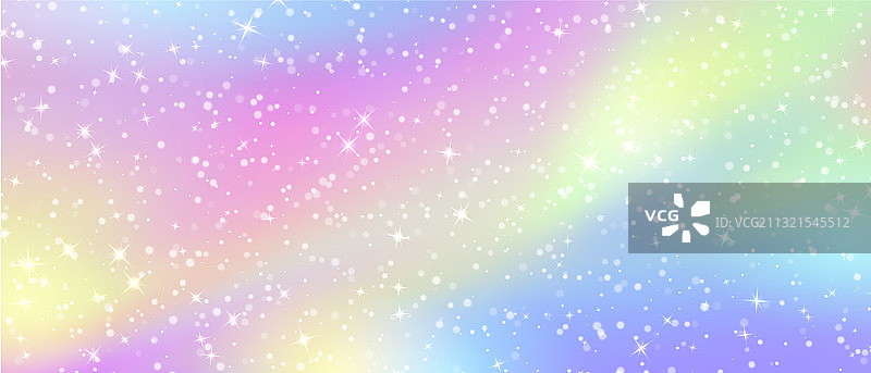 梦幻卡通仙女闪光背景图片素材