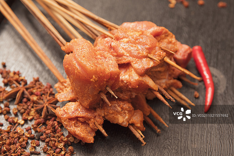 麻辣串食材图片素材