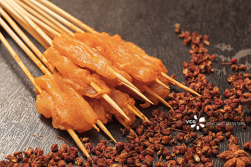 麻辣串食材图片素材