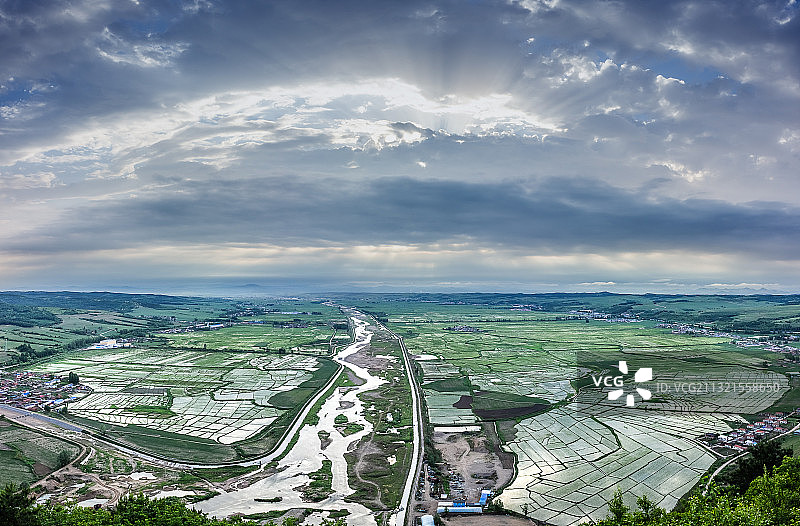 琵岩山 海兰江图片素材