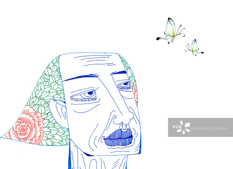 彩色插画图片素材