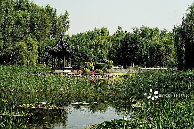 中国亭园图片素材