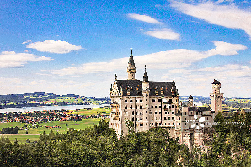 新天鹅堡图片素材