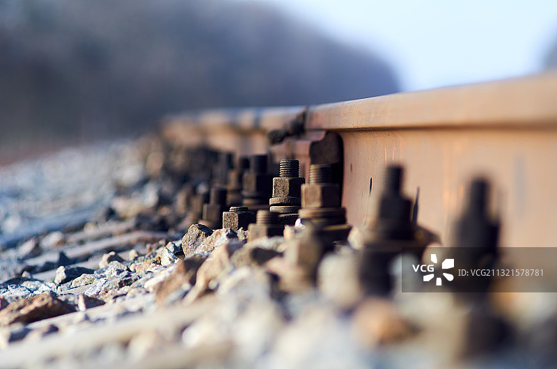 生锈金属的特写镜头图片素材