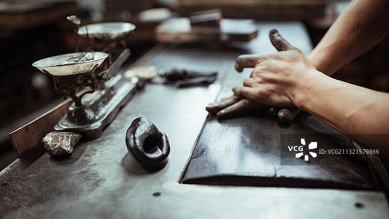 徽墨工艺图片素材