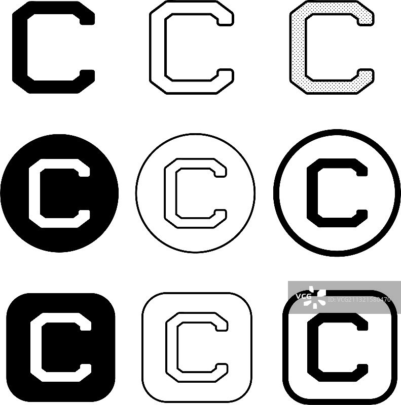 版权图标符号标志图片素材