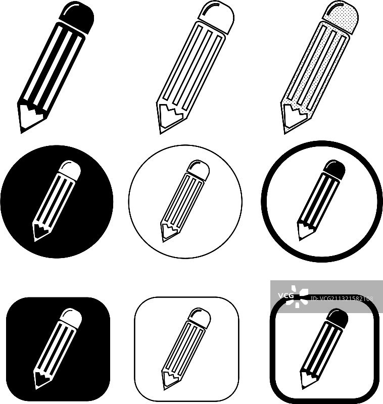 简易集合图和图形图标图片素材