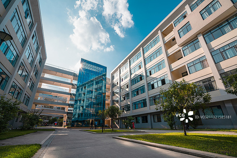 成都理工大学东区教学楼图片素材