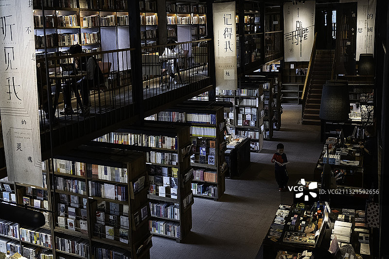成都十大最美书店之新山书店图片素材