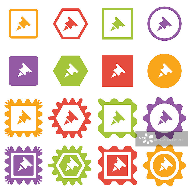 地图标记图钉图标图片素材