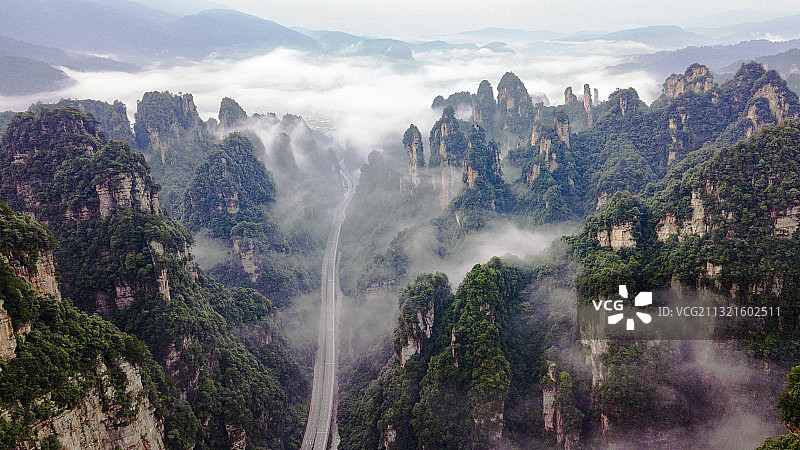 百丈峡 张家界图片素材