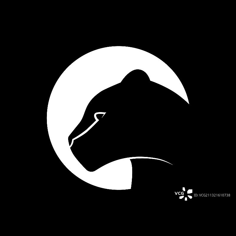 黑豹符号图片素材