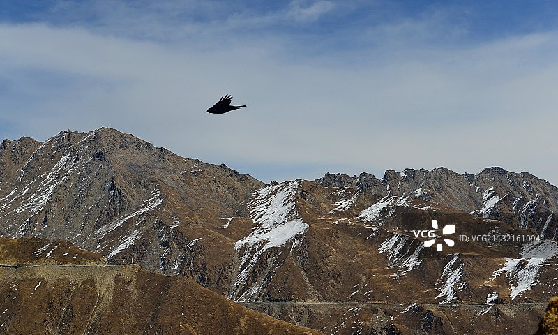 攀登雪山，成都周边徒步之旅，卧龙三道垭口，海拔4500米图片素材