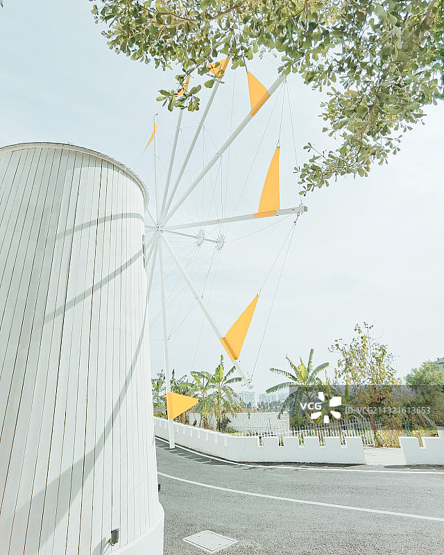 迷你风车图片素材