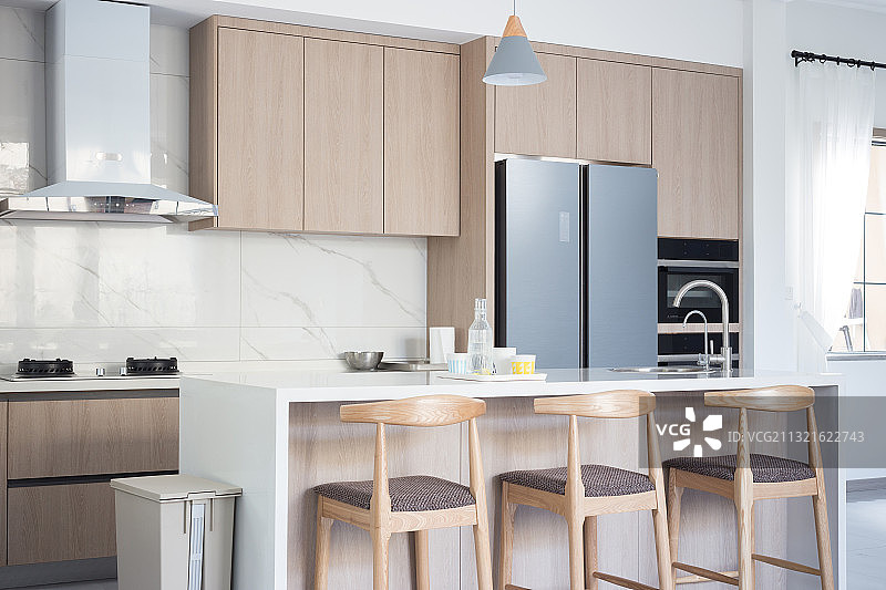 现代北欧厨房图片素材