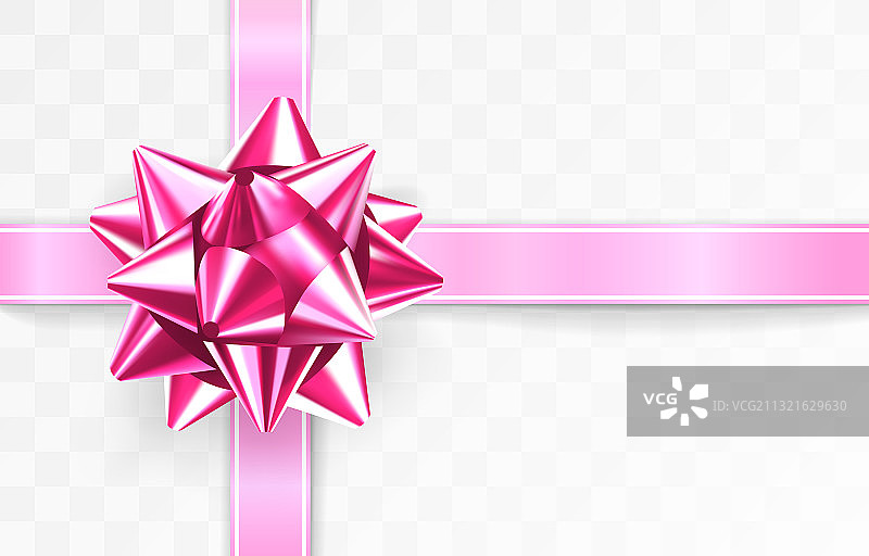 闪亮箔纸褶皱蝴蝶结图片素材