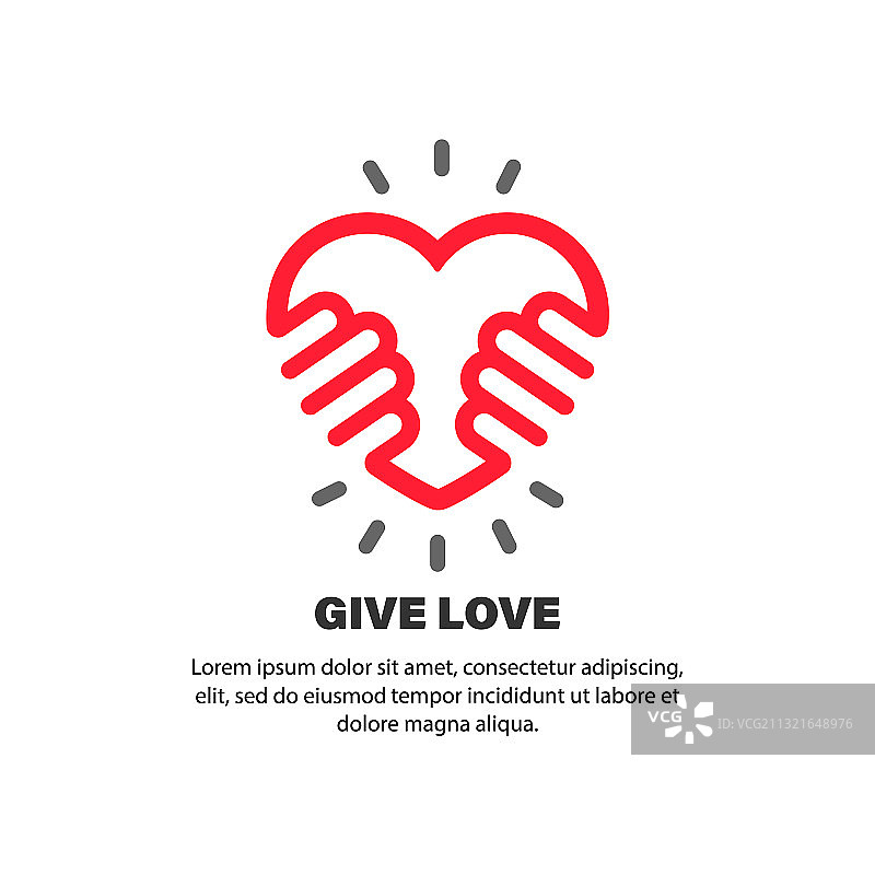 双手捧心表达爱意图片素材