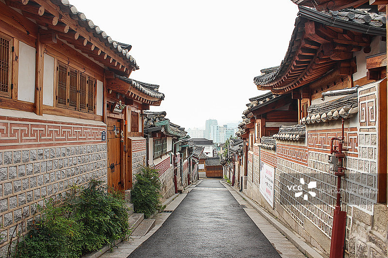 韩屋北村图片素材