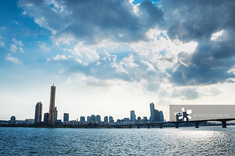 韩国 汝矣岛图片素材