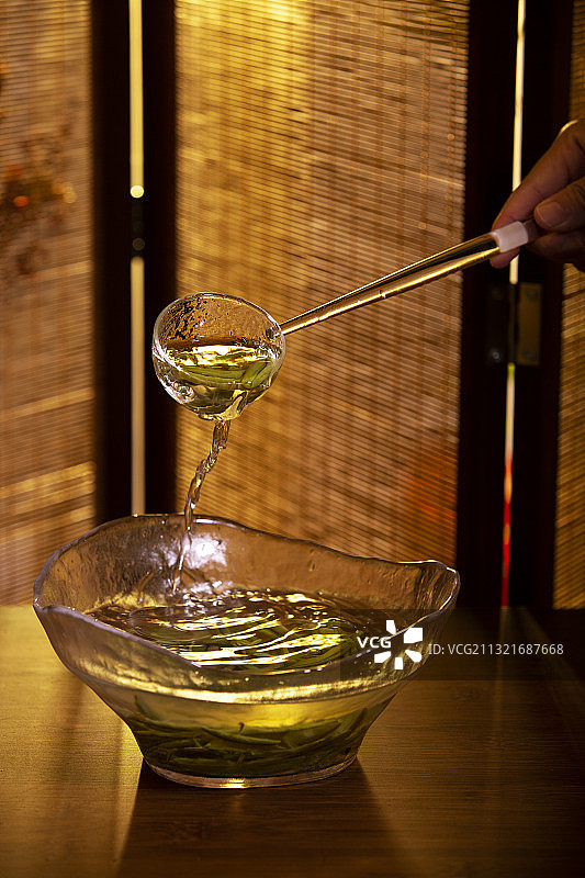 中华美食莼菜汤静物图片素材