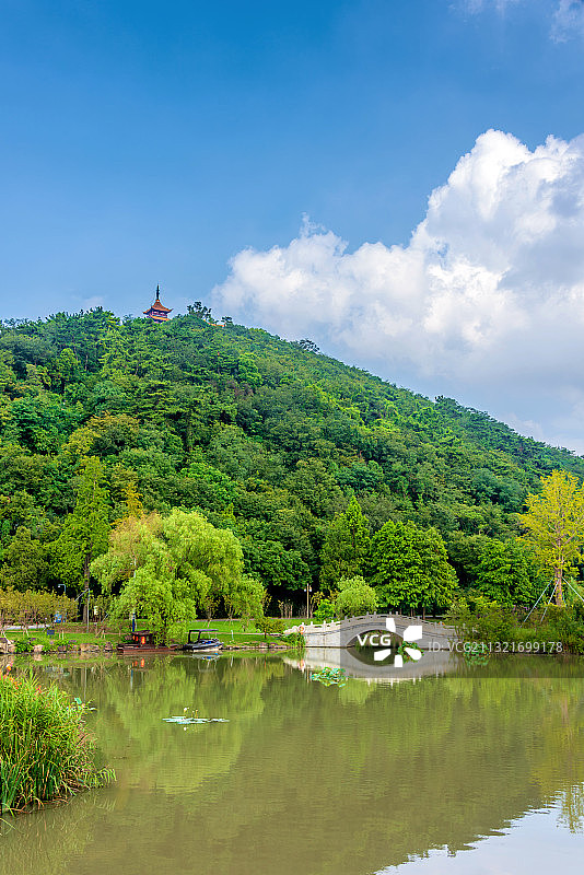中国江苏南通狼山风景名胜区图片素材