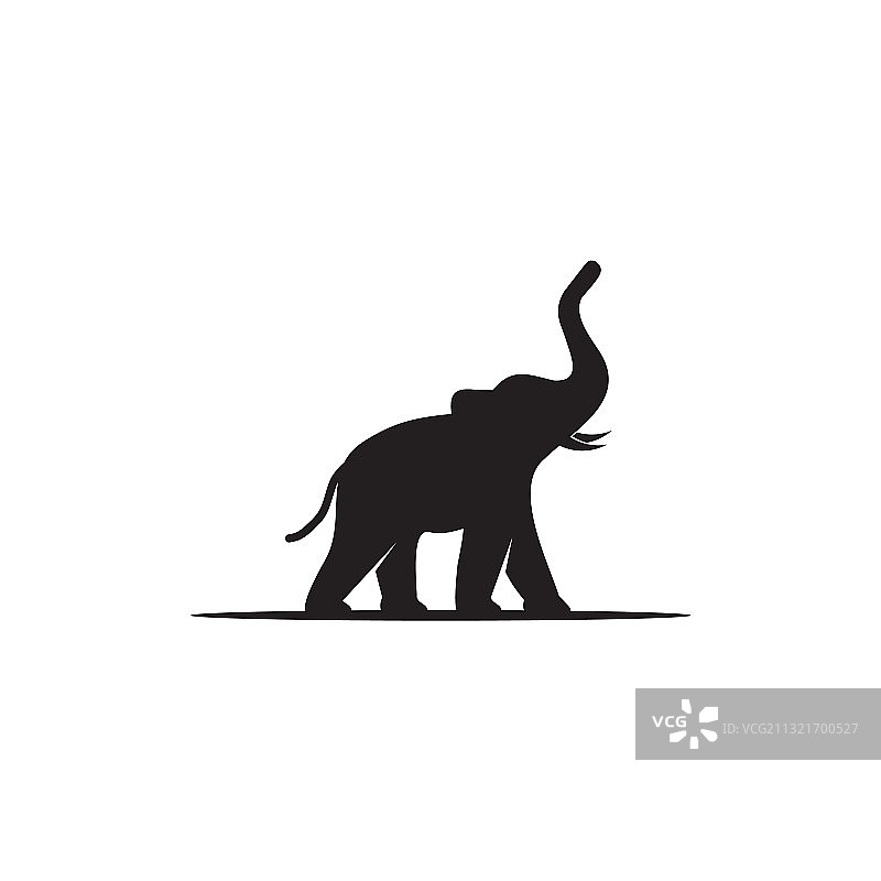 大象动物logo设计模板图片素材