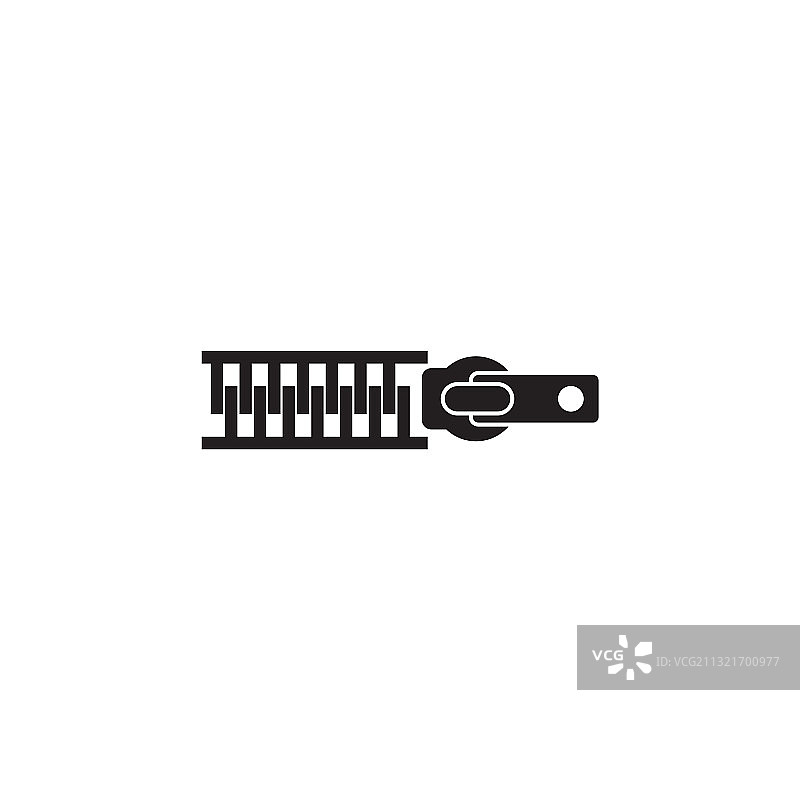 服装logo设计拉链模板图片素材