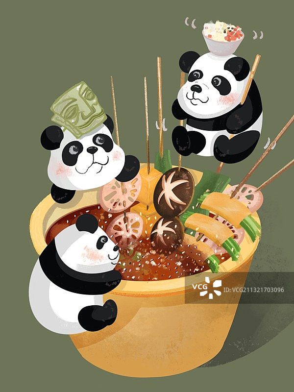 城市印象主题系列插画图片素材