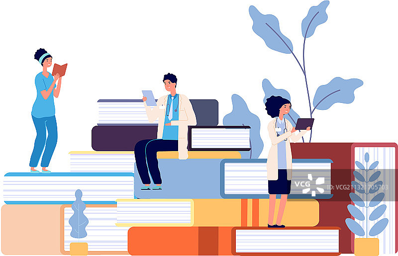 医学院学生医生学习图片素材