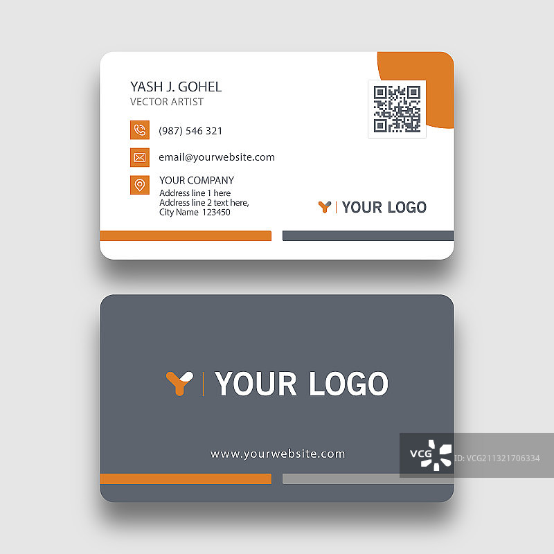 现代创意名片模板图片素材