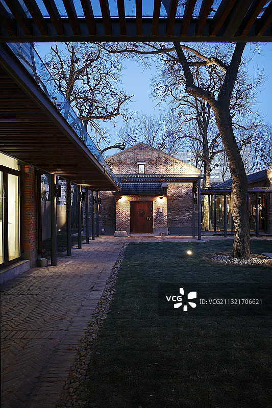 风格餐厅入口图片素材