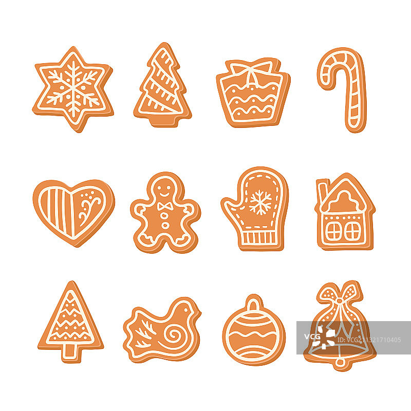 姜饼套装图片素材