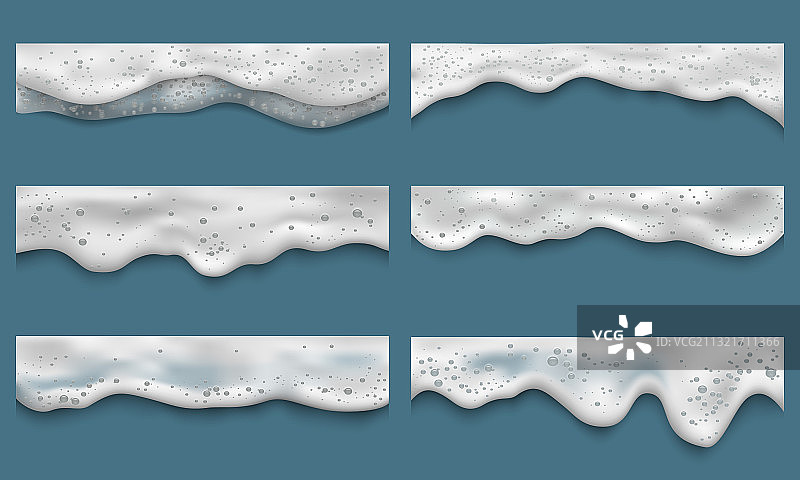 清洁洗涤剂水泡沫图片素材