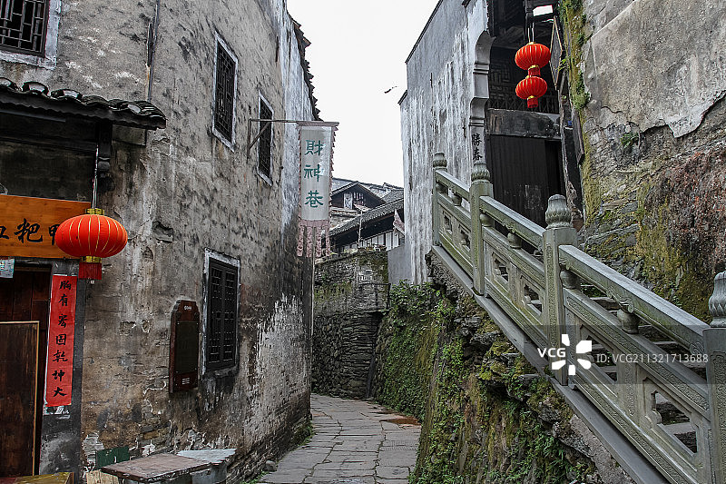 湖南洪江古商城小巷 街道图片素材