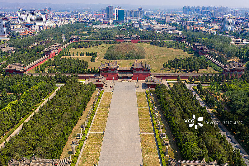 巩义宋陵图片素材